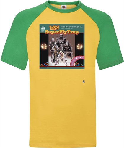 Lordi Superflytrap, T-Shirt raglan yellow/green