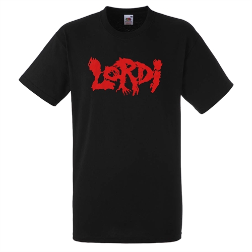 LORDI - Schriftzug rot, T-Shirt