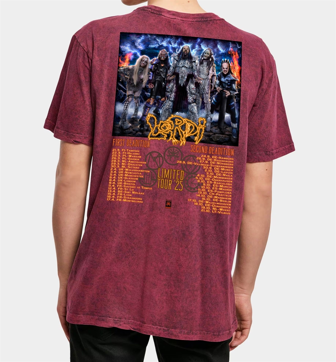 Lordi – Splatter Group T-Shirt